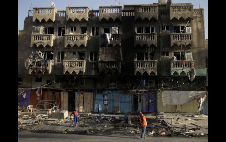 La explosión de carros bomba en barrios de Baghdad se desataron desde el viernes. AP /