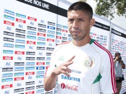 El ''Cepillo'' Peralta está en duda para enfrentar el partido amistoso. MEXSPORT /