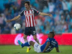 Carlos Fierro tuvo una destacada actuación ante Cruz Azul. MEXSPORT /