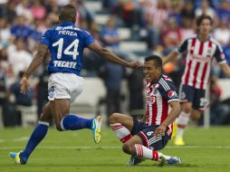 Esparza (d) sale de la alineación titular. AP /