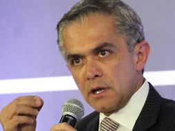 Mancera asegura que su propuesta formará parte prioritaria dela agenda de trabajo del PRD. SUN /