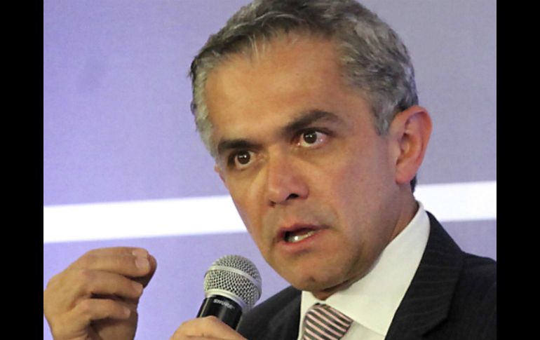 Mancera asegura que su propuesta formará parte prioritaria dela agenda de trabajo del PRD. SUN /