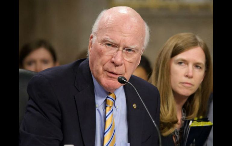 El senador demócrata Patrick Leahy reveló su preocupación por  el aumento de violaciones de derechos humanos. ESPECIAL /