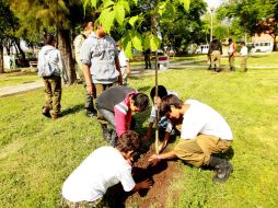 El proyecto que actualmente lleva a cabo Extra, llamado Bosque urbano, es una estrategia de suma importancia para la asociación. ARCHIVO /