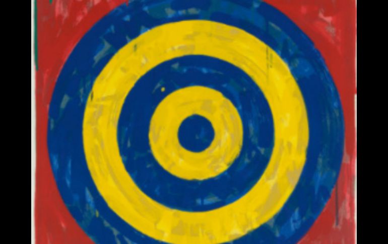 Obra de Jasper Johns, quien a sus 83 años de edad es uno de los artistas estadounidenses más reconocidos en el mundo. ESPECIAL /