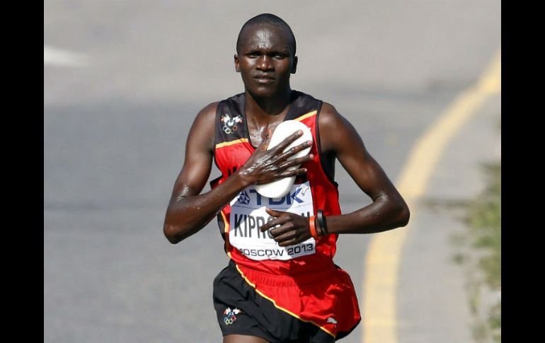 Stephen Kiprotich se adueña del oro. EFE /