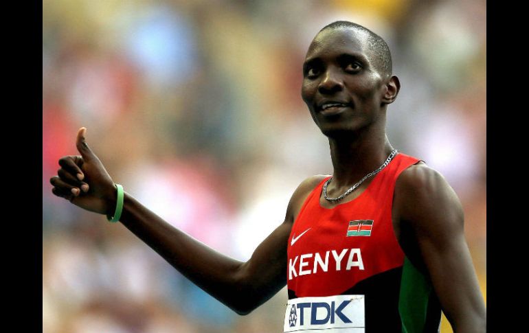 Kiprop, el defensor del título, el 19 de julio deslumbró en Mónaco con una marca de 3:27.72. EFE /