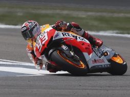 Una vez más, Márquez dio muestras de haber planificado a la perfección la carrera. EFE /