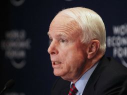 John McCain, urgió a suspender los mil 500 millones de dólares que Estados Unidos ofrece cada año a Egipto. ARCHIVO /