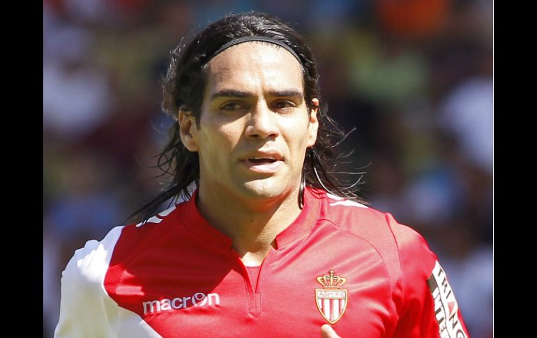 Radamel Falcao se siente bien en Francia, apunta. EFE /