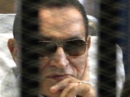 Hosni Mubarak se encuentra detenido desde abril de 2011, dos meses después de ser derrocado. ARCHIVO /