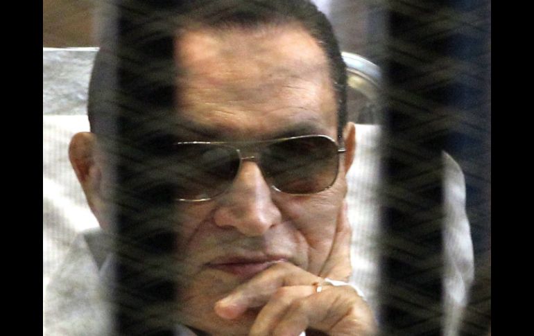 Hosni Mubarak se encuentra detenido desde abril de 2011, dos meses después de ser derrocado. ARCHIVO /