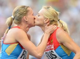 Ksenia y Tatyana mencionan que son grandes amigas y ambas están casadas. AFP /