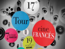 El 17 Tour de Cine Francés se llevará a cabo del seis de septiembre al 24 de octubre en la capital. ESPECIAL /