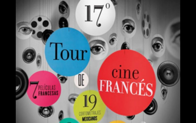 El 17 Tour de Cine Francés se llevará a cabo del seis de septiembre al 24 de octubre en la capital. ESPECIAL /