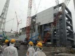 Por el momento, el incidente en la planta nuclear de Fukushima se mantiene en nivel tres de siete. EFE /