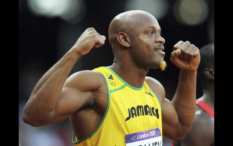 El velocista Asafa Powell no participó en el Mundial de Moscú 2013 por uso de sustancias prohibidas. ARCHIVO /