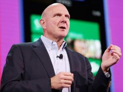 Steve Ballmer dejará la dirección de Microsoft en un plazo de un año. AFP /