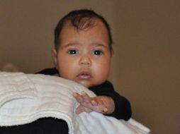 North West es hija de Kim Kardashian y el cantante Kanye West. Foto: @KrisJennerShow ESPECIAL /