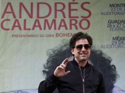 El disco del músico Andrés Calamaro saldrá a la venta el 17 de septiembre.  /