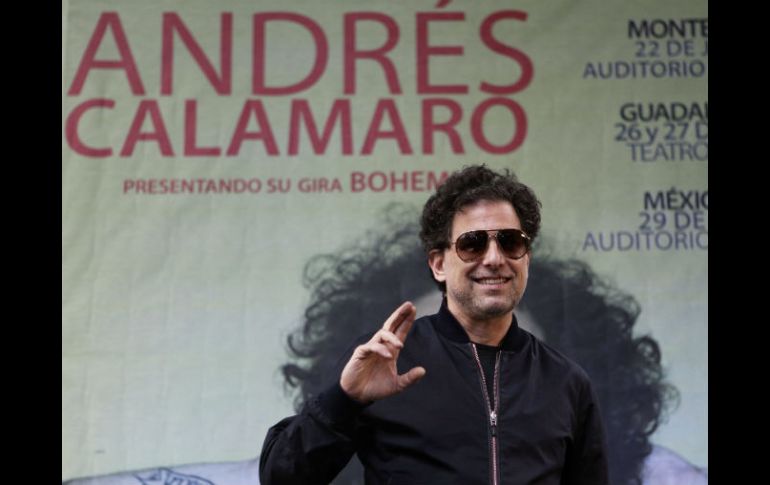 El disco del músico Andrés Calamaro saldrá a la venta el 17 de septiembre.  /