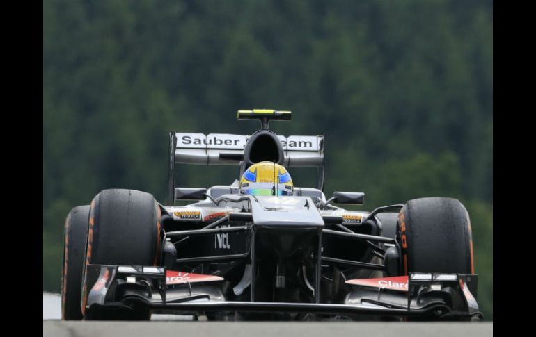 El mexicano Esteban Gutiérrez quedó posicionado en el cuarto lugar entre los eliminados de la ronda claisficatoria. EFE /