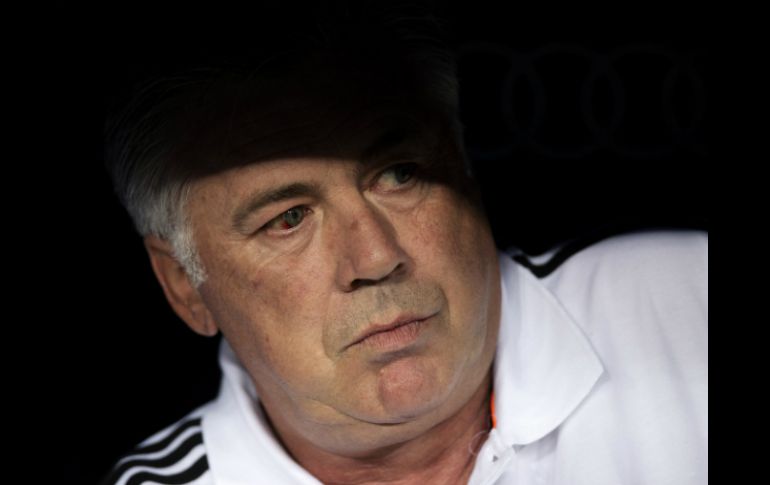 Carlo Ancelotti comienza la guerra de palabras con el cuadro rival. AP /