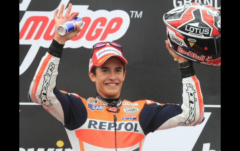 Márquez se consolida como líder del Mundial con 213 puntos. AFP /