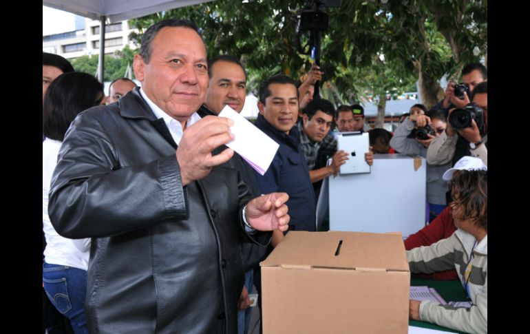 Zambrano confía en que los resultados sean un vinculante de peso para el gobierno para decidir el rumbo de la reforma energética. NTX /