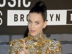 Katy Perry al momento de llegar a la alfombra roja de los MTV Video Music Awards en Brooklyn EFE /