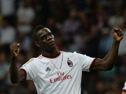 Mario Balotelli colaboró con una anotación al minuto 55. AFP /