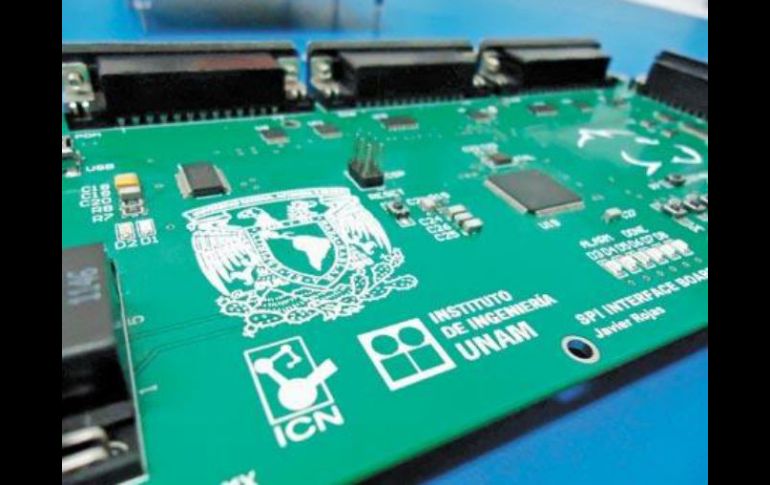 El dispositivo cuenta con una computadora central con la capacidad de almacenar datos. Tomada de @IIUNAM. ESPECIAL /