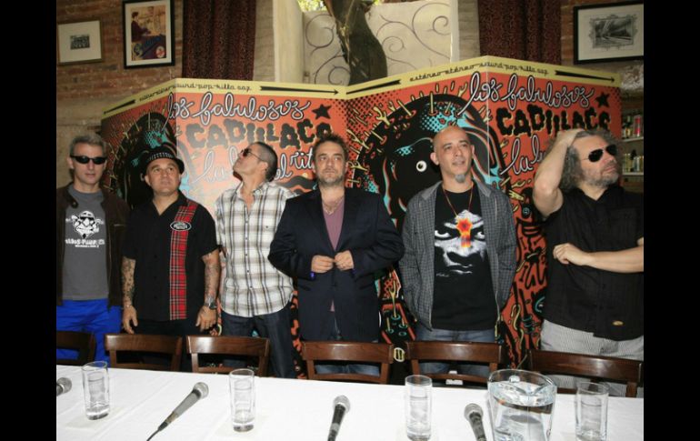 Los Fabulosos Cadillacs llegarán a Guadalajara el 21 de noviembre, presentándose en la Arena VFG. ARCHIVO /