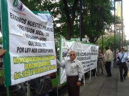 Después de Plaza Liberación, anuncian que se dirigirán a Palacio de Gobierno.  /