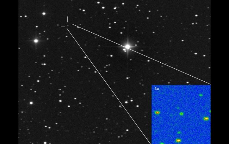 El cometa ISON fue descubierto en el año 2012 y desde entonces se previó el espectáculo de finales de 2013. ESPECIAL /