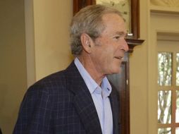 Bush se negó a opinar sobre la operación militar en Siria que evalúa Obama. ARCHIVO /