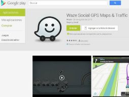 Con esta actualización será ''mucho más sencillo encontrar aquello que necesitemos'', asegura la compañía..Foto: es.waze.com. ESPECIAL /