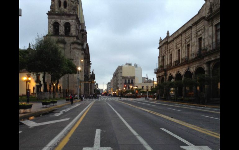 Desde las 7:00 horas se restringió el acceso a los automóviles en esta vialidad.  /