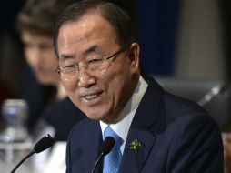 Ban Ki-moon dice que se acelerará la obtención de resultados, siempre y cuando no se dañe la información del contenido. ARCHIVO /