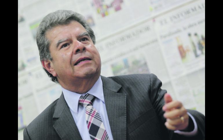 La Sedeco aspira a 500 millones de pesos para su partida de productividad, señaló José Palacios, en Mesa de Redacción de EL INFORMADOR. EL INFORMADOR /