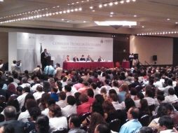 En el taller, hay unos mil 250 supervisores de estados del país.  /