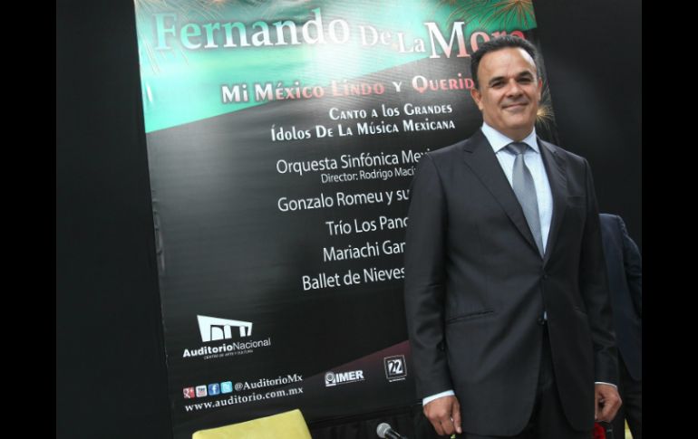 Fernando de la Mora participará por quinta ocasión consecutiva en este concierto que celebra el grito de Independencia de México. EFE /