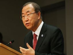 El secretario general de Naciones Unidas, Ban Ki-moon, pidió considerar el impacto que puedan tener las medidas de castigo a Siria. AFP /