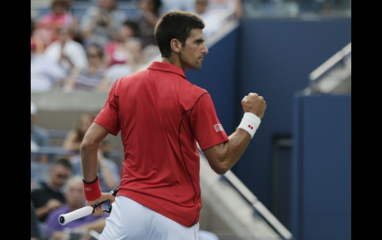 El serbio número uno del mundo sigue avanzando con paso firme en el Us Open. AFP /