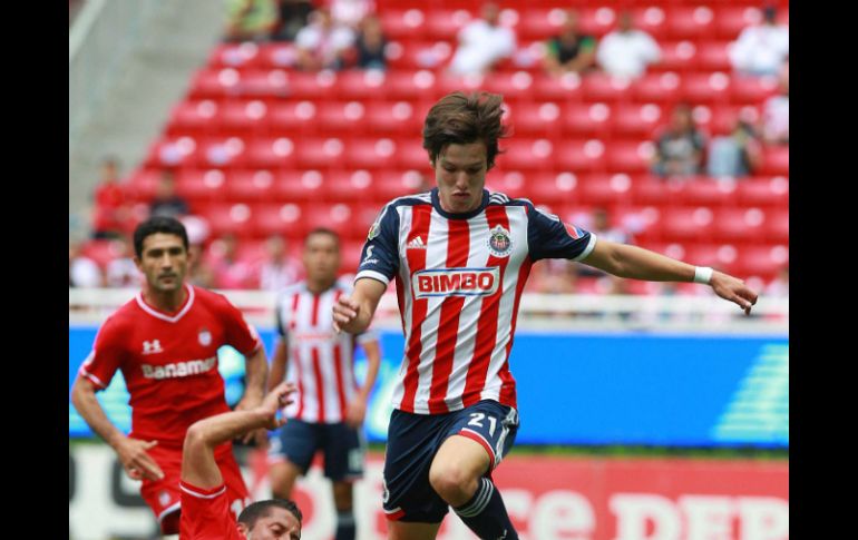 Carlos Fierro se destacó ante los Diablos, en juego correspondiente a la fecha ocho del Apertura 2013. ARCHIVO /