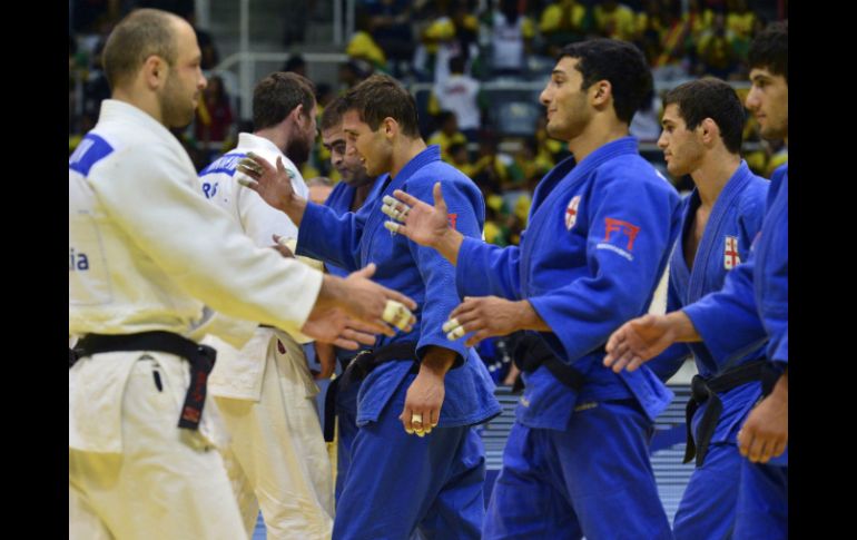 El campeonato mundial de Judo se realiza en Río de Janeiro, Brasil. AFP /