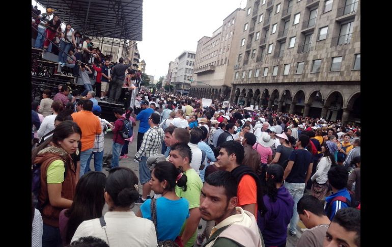 Avenida 16 de septiembre está cerrada desde calle La Paz hasta Hospital.  /