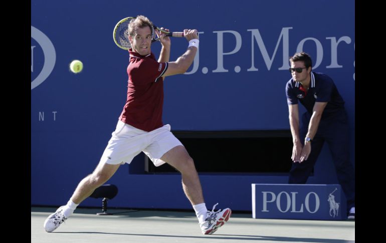 El francés Gasquet supo controlar la reacción de Ferrer. AP /