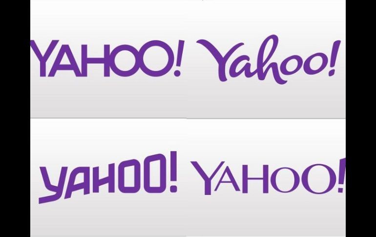 Varios logotipos de Yahoo! circularon por la red, hasta que se dio a conocer el verdadero. ESPECIAL /