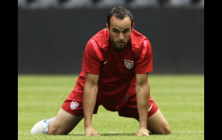 Landon Donovan es la máxima figura del equipo de las 'barras y las estrellas'. ARCHIVO /